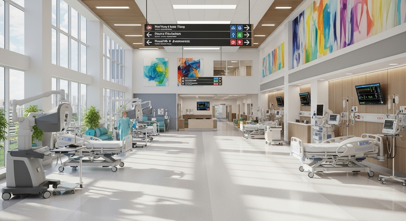 Hospitals comprehensive fire safety solution