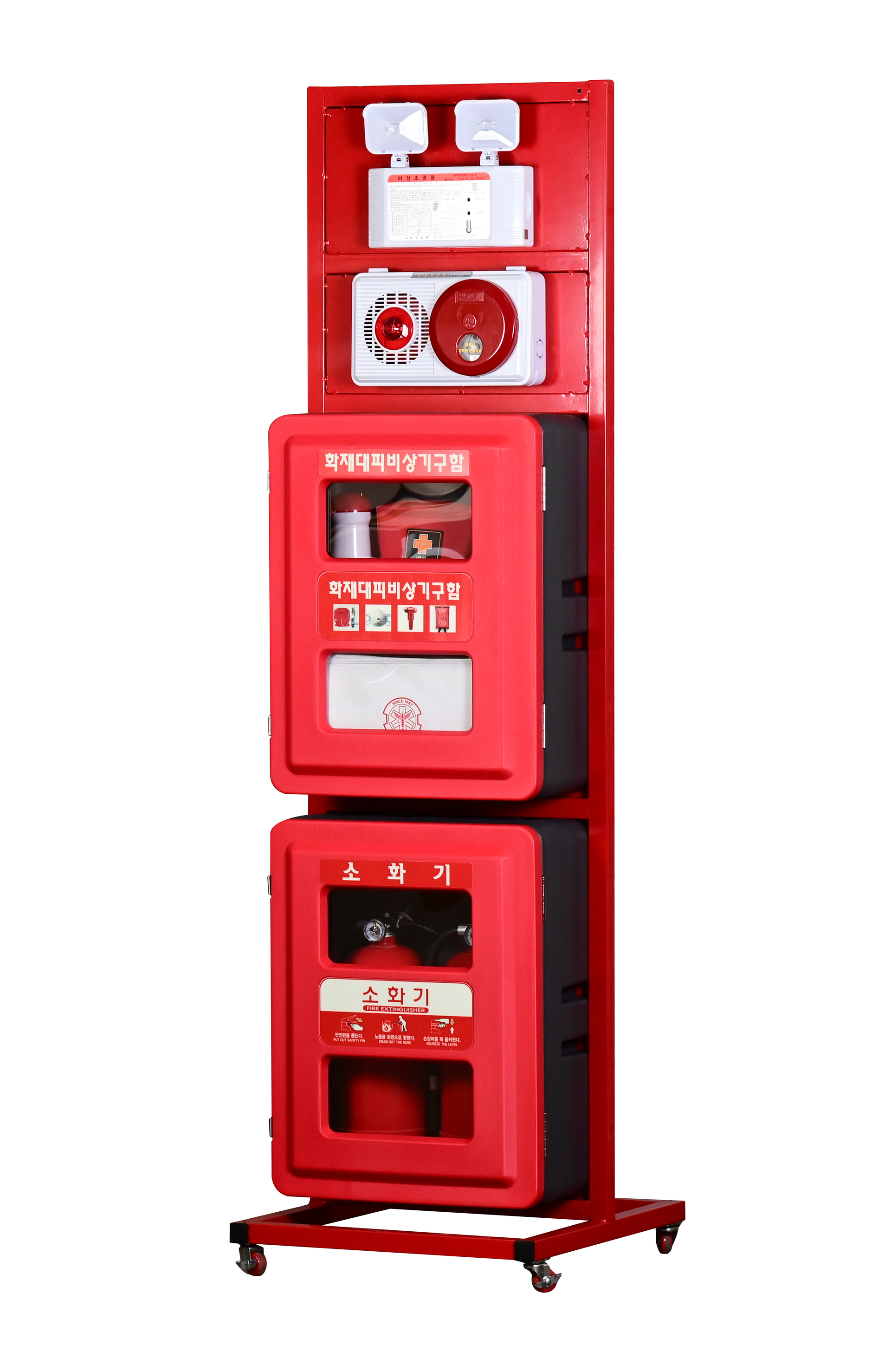 Fire Extinguisher & Simple Hydrant Emergency Cabinet